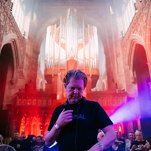 DJ John Digweed at the Manchester 360º Party